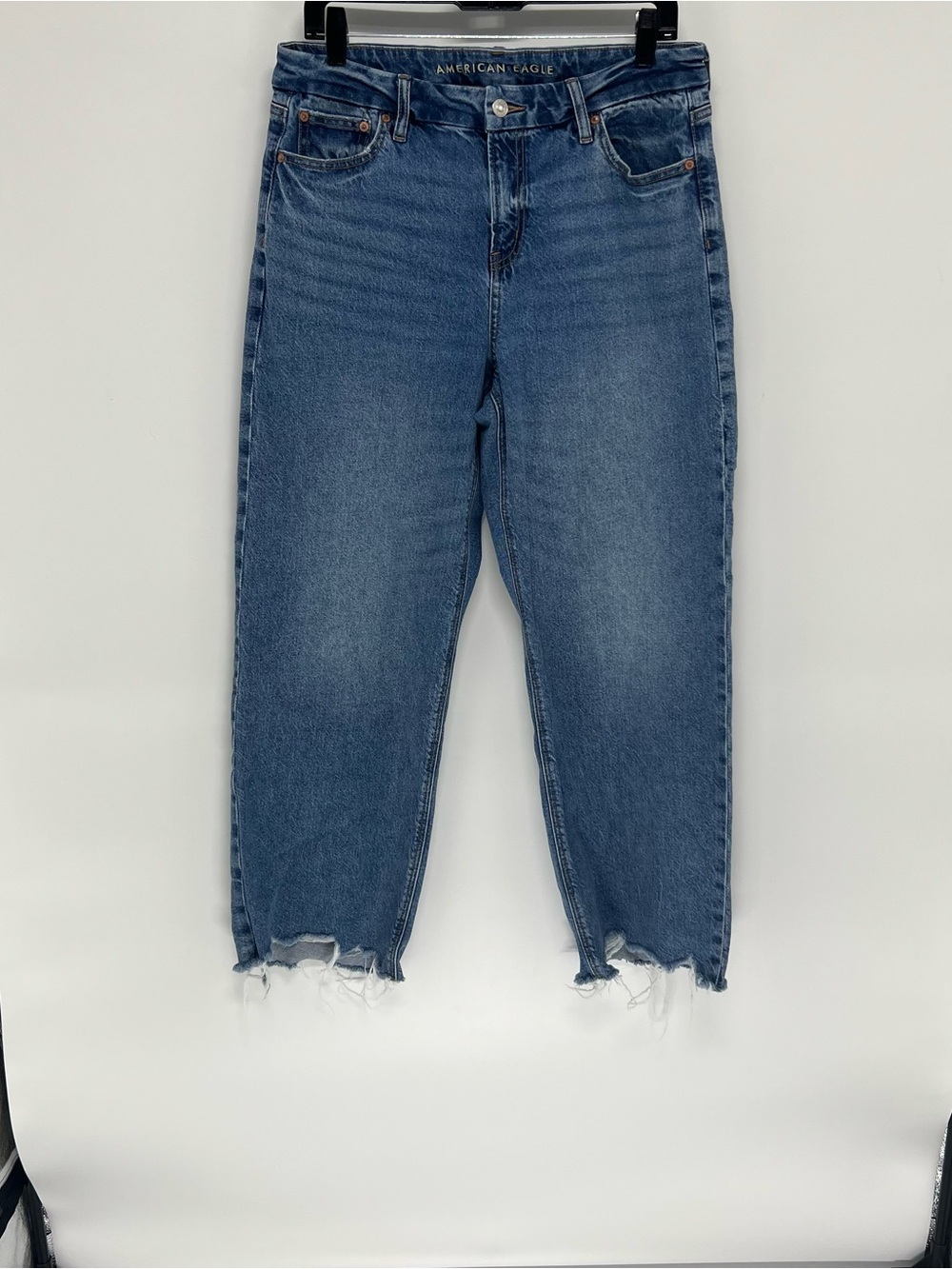 American eagle curvy stovepipe jeans strigid 10